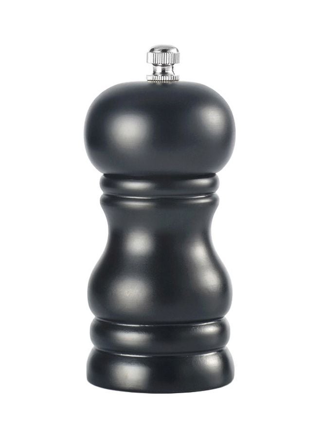 Wooden Pepper Mill Black 4inch